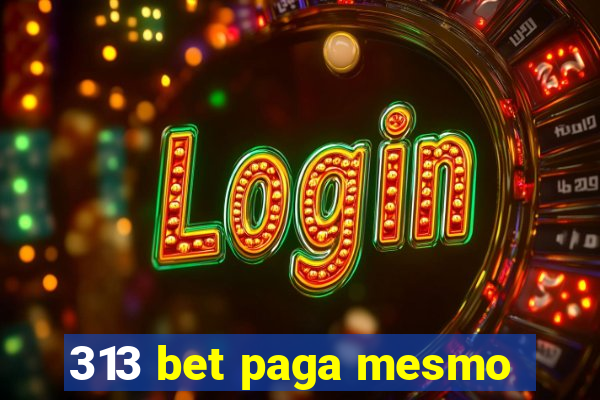 313 bet paga mesmo